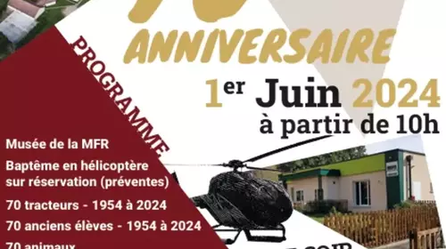 70ème anniversaire - MFR de Limoise 